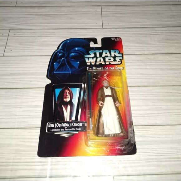 Ben Obi-Wan Kenobi Action Figure Star Wars Power of the Force Toy Kenner 1995 - Picture 8 of 8